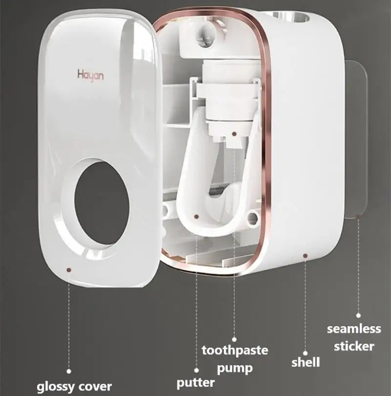 Automatic Toothpaste Dispenser Set