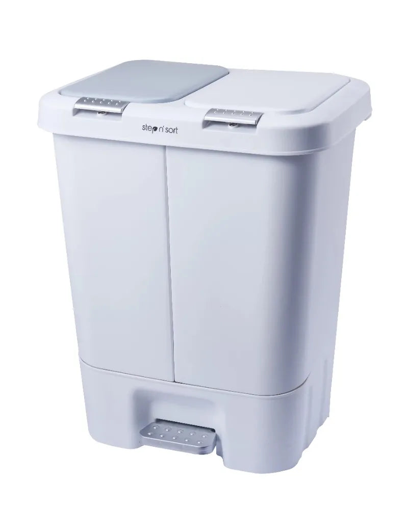 2 Compartment Trash & Recycling Bin