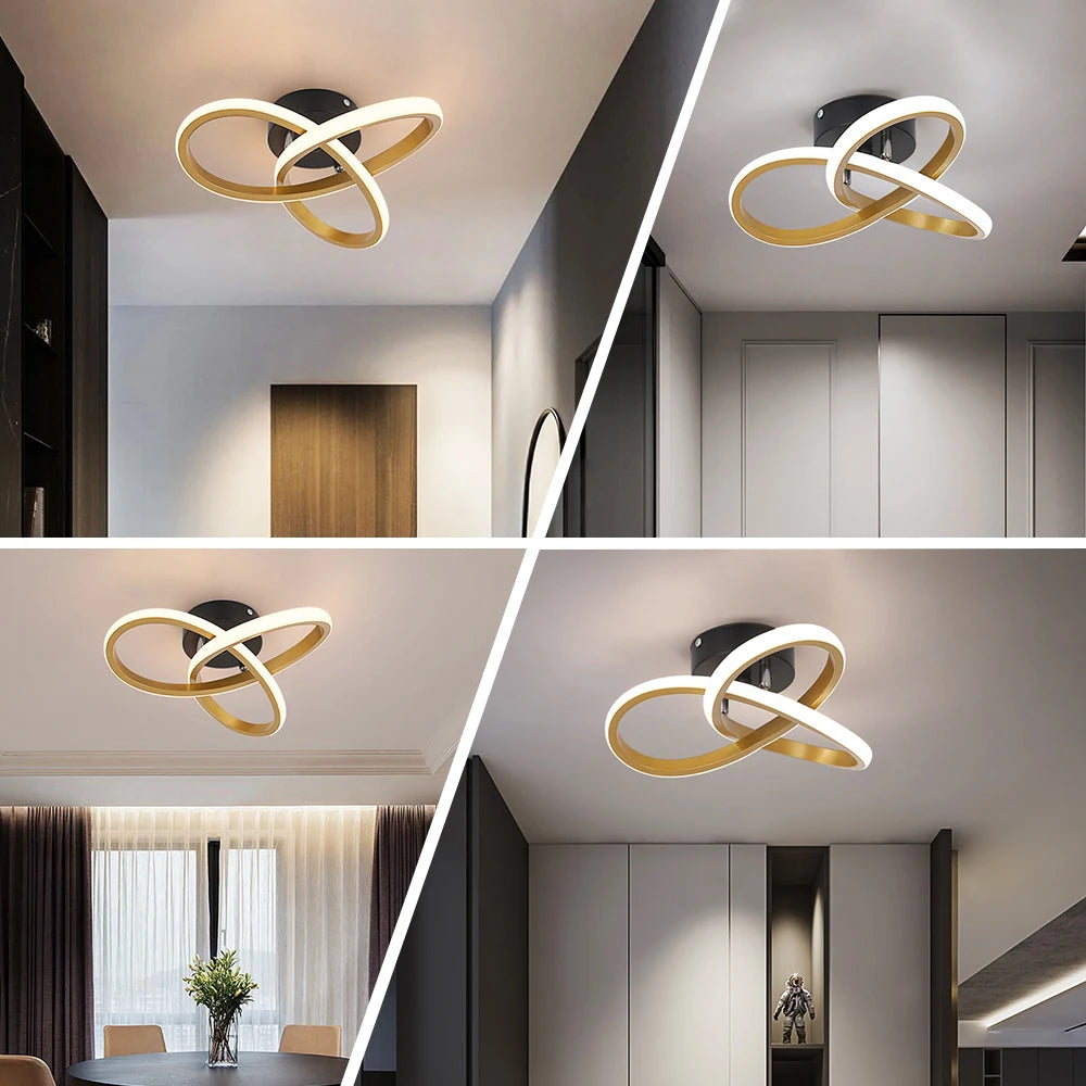 Modern Cord Pendant LED Chandelier Fixture