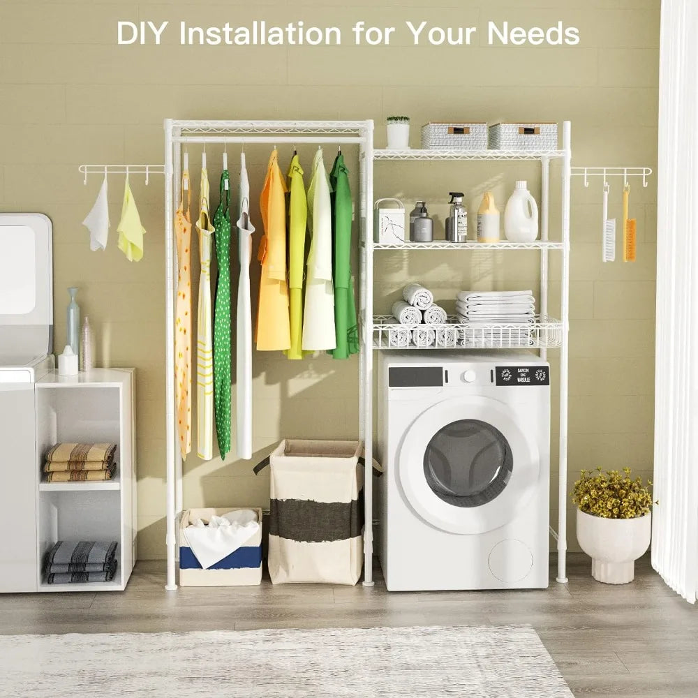 Over the Washer and Dryer Storage Shelf