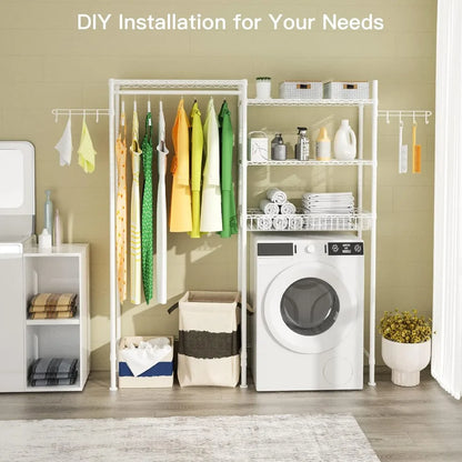 Over the Washer and Dryer Storage Shelf