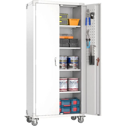 Heavy Duty Garage Cabinet with Lock