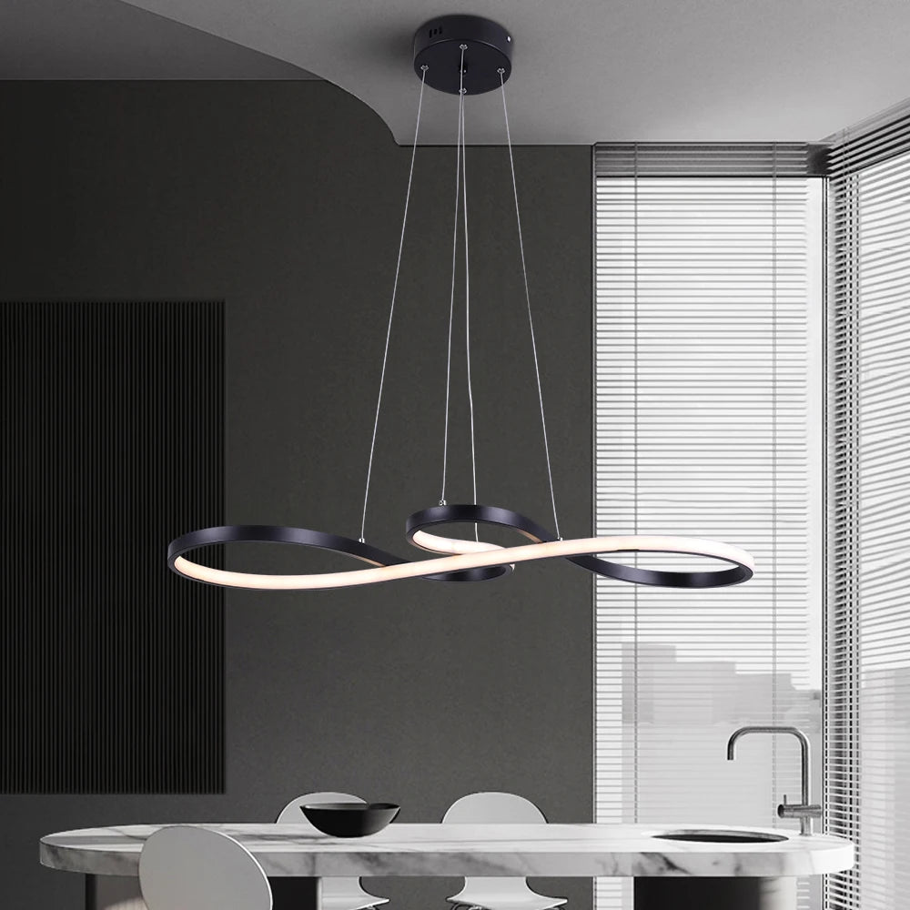 Modern Cord Pendant LED Chandelier Fixture