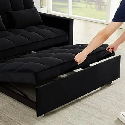 3 in 1 Convertible Sleeper Loveseat