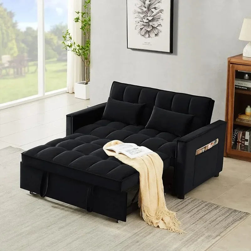 3 in 1 Convertible Sleeper Loveseat