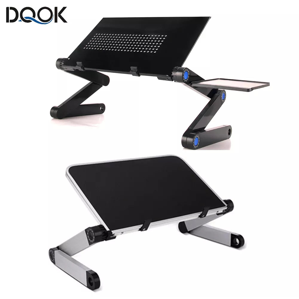 Portable Aluminum Ergonomic Adjustable Laptop Desk Stand