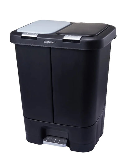 2 Compartment Trash & Recycling Bin