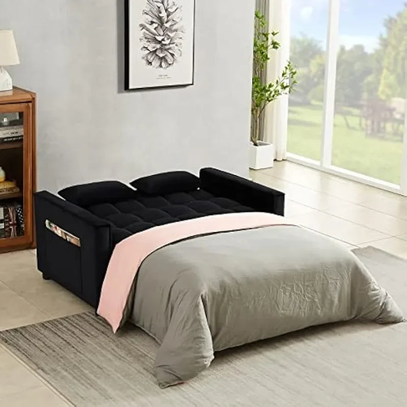 3 in 1 Convertible Sleeper Loveseat