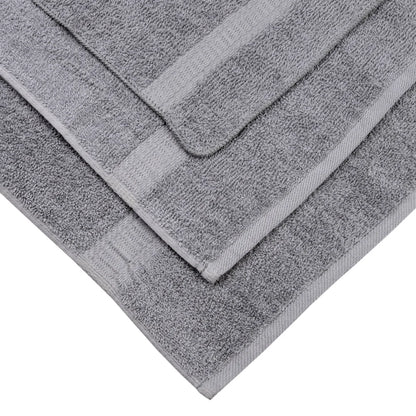 Solid 18-Piece Bath Textile Towel Set