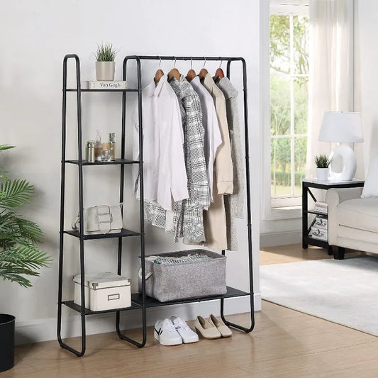 Freestanding Clothes and Accessories Organizer