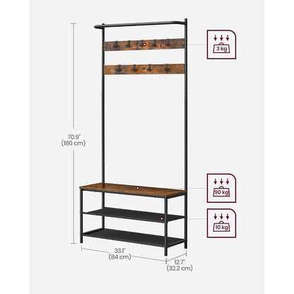 Multi-functional Coat Rack