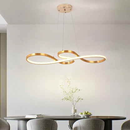 Modern Cord Pendant LED Chandelier Fixture