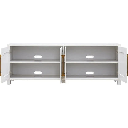 White TV cabinet for up to 80 in